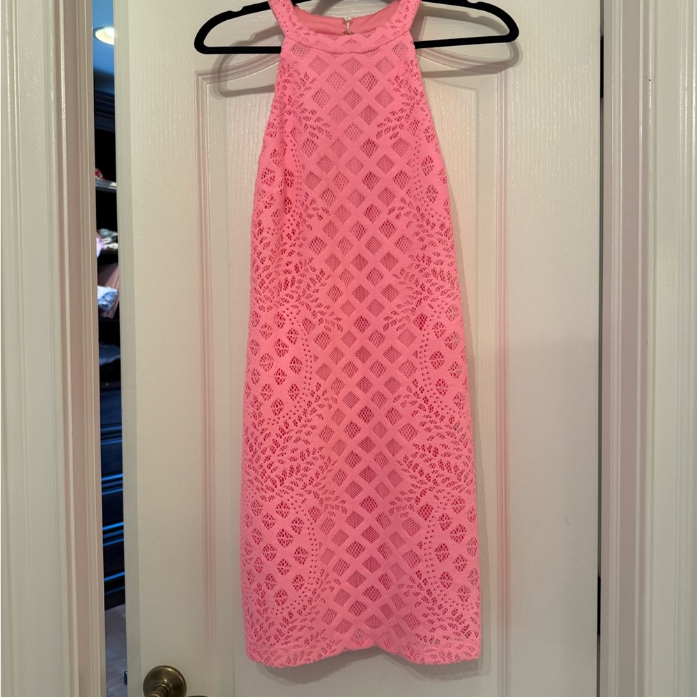 Lilly Pulitzer Pink Rayanne shift dress